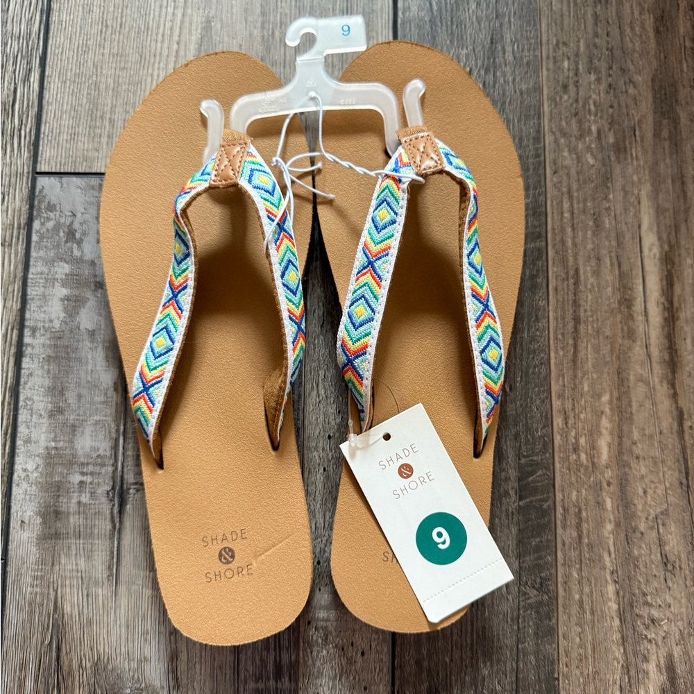 Shade & Shore Multicolor Flip Flops